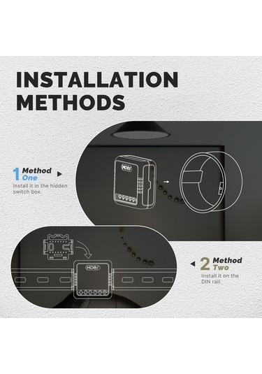 Pazly Akıllı Wifi Anahtar Modülü - Google Asistan, Mini, Zamanlayıcı, Uzaktan Kontrol, Dıy Uygulama Uyumlu Diğer