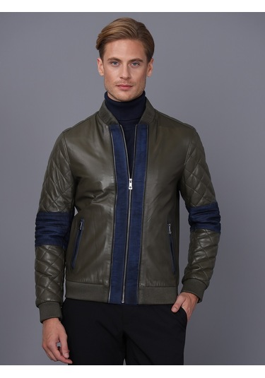 Basics&more Erkek Deri Ceket E1023 001