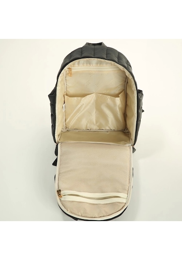 M&y Puff Anne Bebek Bakım Sırt Çantası 7335 Siyah Siyah