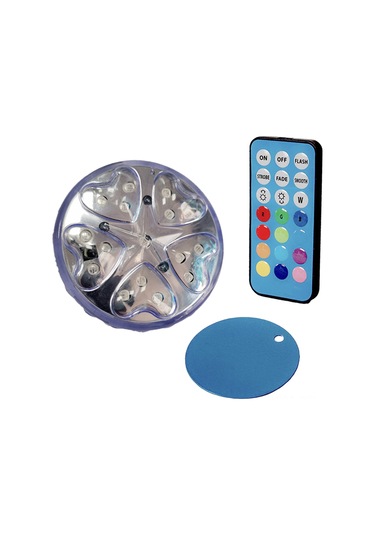 Konesam Ip68 Su Geçirmez Led Projeksiyon Lambası - 13 Renk 4 Mod, Kumanda Kontrol, Havuz/banyo/akvaryum Uyumlu, 1 Adet