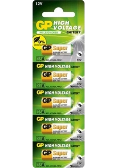 Gp 23a V23ga Mn21 12v Alkalin Pil Kepenk Anahtar Pili Beşli Paket - Net6527-7790