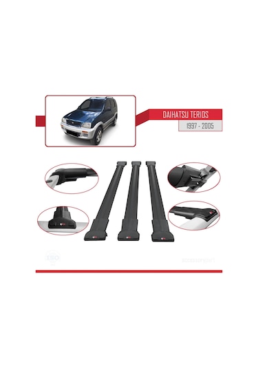 Daihatsu Terios J100 1997-2005 Arası İle Uyumlu Fly Model Ara A