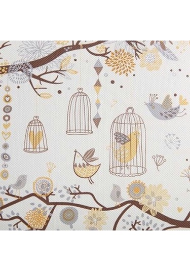 Ebitda Lisen 39x27,5x1,5 Cm 15,6 Dizüstü Bilgisayar Taşıma Çantası - Bej Karikatür Tasarım Çok Renkli