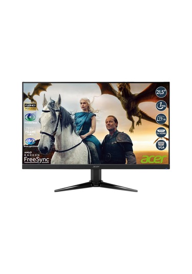 Acer QG221Q UM.WQ1EE.001 21.5" 1 MS 75 Hz (HDMI+VGA) FreeSync Full HD VA LED Monitör