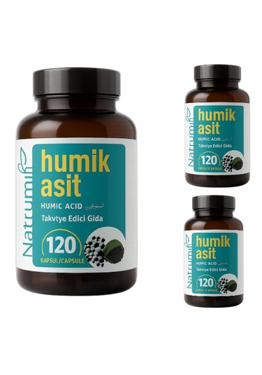 Natrumin Humik Asit 120 Kapsül 3 Adet