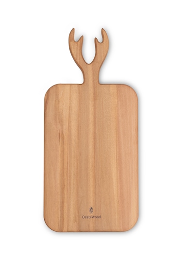 Yekpare Masif Ahşap Sunum Tahtası Kesme Tahtası Kayın Medium 14