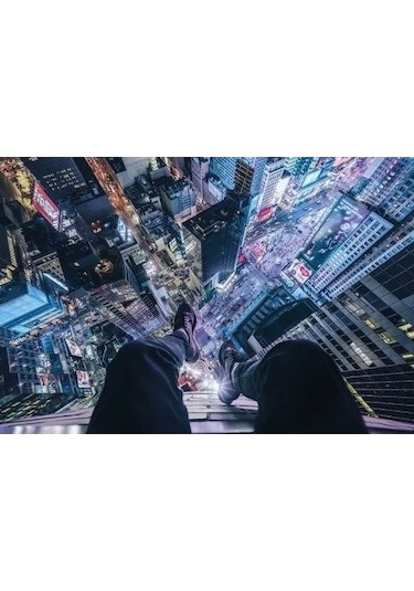 Maxi Poster On The Edge Of Times Square