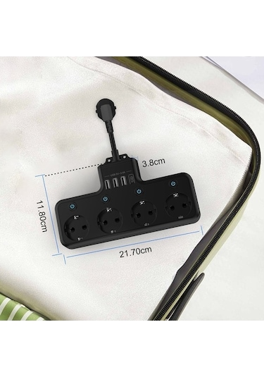 Ganzhoushop Yeni X X Usb, Type-c Termal Priz Priz Nesil Korumalı İn Duvar Cbtx Akım 8 4'lü 4000w 3 1 1 Og 0