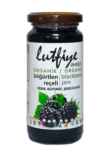 Organik Lütfiye Amasra Böğürtlen Reçeli 280 Gr