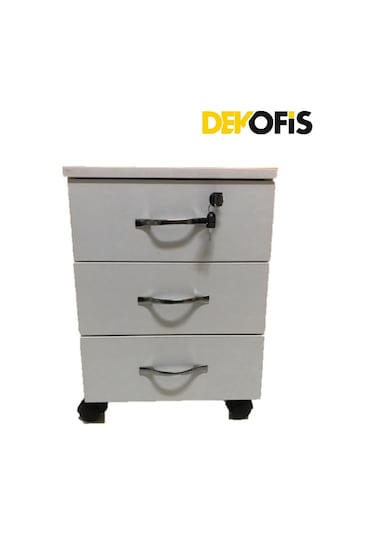 Dekofis Üç Çekmece Dolap - Dekofis