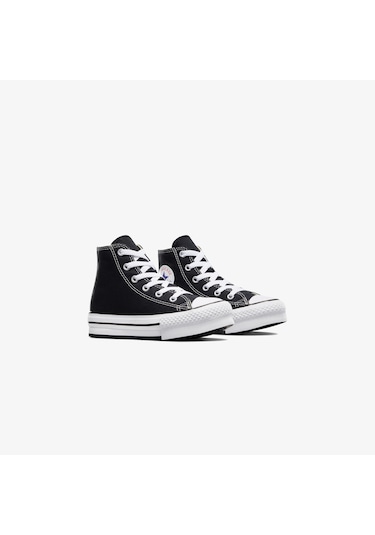 Converse Chuck Taylor All Star Eva Lift Çocuk Siyah Sneaker Düz 372859c Siyah