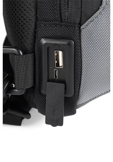 Ççs 31301 Tek Omuz Askılı Çapraz Göğüs Çantası Gri