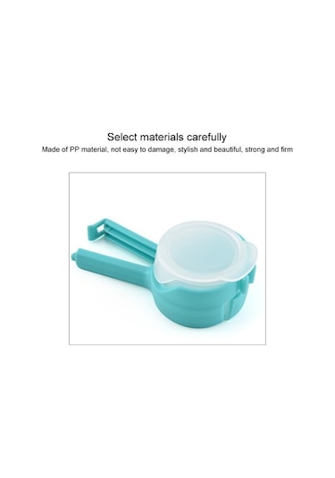 Dancemonkey 4 Adet Süt Tozu Çay Sızdırmazlık Klipsi Aperatif Çanta, Küçük Boy Diğer