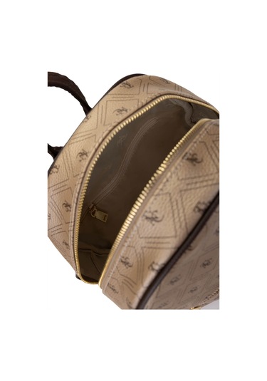 Tamer Tanca Kadın Vegan Altın Sırt Çantası 743 2335 Bn Cnt Y25 Altın Gfrj Altın