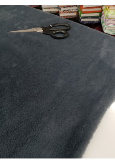 Toskana Peluş Kumaş Antrasit