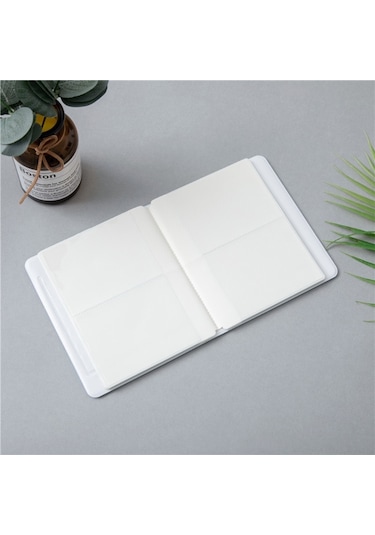 İçi Boş Kalp 64 Cepler Fotoğraf Kitabı Albümü İsim Kartı Tutucu Fujifilm Instax Mini 8 / 7s / 70/25 / 50s / 90 Pembe