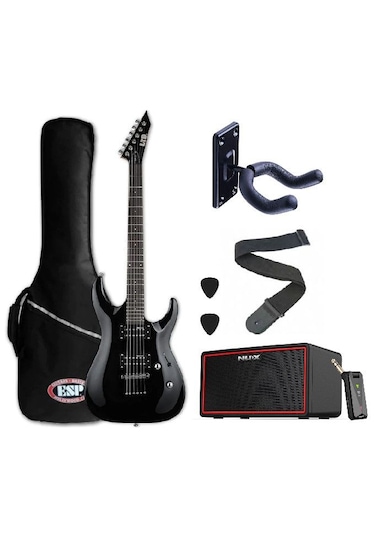 Esp Ltd Mh-10 Kıt Elektro Gitar Nux Mighty Air Set
