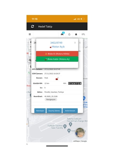 Araç Takip Cihazı Sim Kart  Dahil