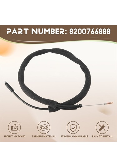 Ulzyvf Renault Mk3 Master Mandalı Kilit Kapı Kablosu İçin Dış 8200766888 Vq