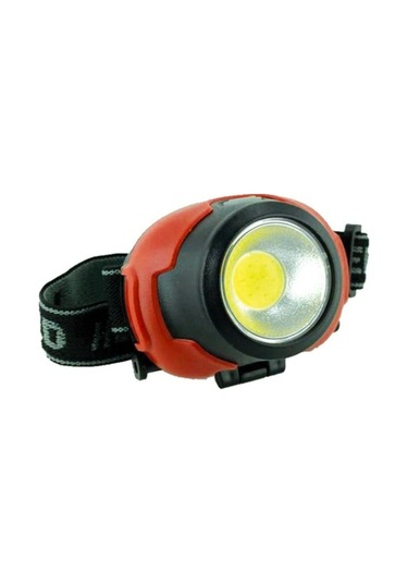 3 Watt LED ampüllü Vmax Pilli Led Kafa Feneri 3W V242 (Piller Dahildir) Siyah