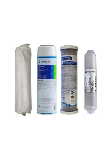 Amerikan Malı 4 Lü Su Arıtma Filtre Seti