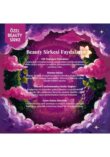 Mim and More Beauty Sirke Üzüm Gül Ve Kuşburnu Özlü 250 ML