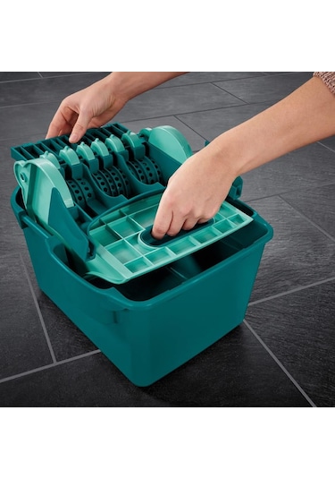 Leifheit Profi Compact  Xl Kovalı Yer Sileceği Seti 42 CM