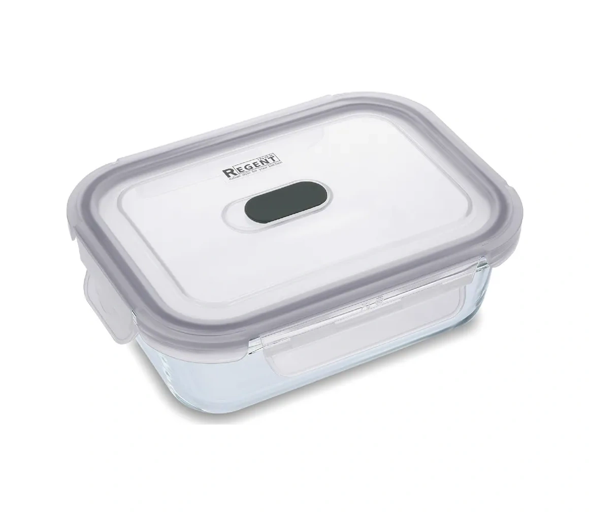 Regent İnox Kapaklı Cam Yemek Kabı 428897199 Beyaz