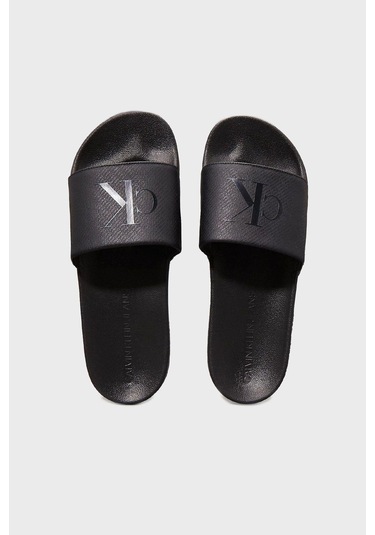 Calvin Klein Logolu Terlik Ym0ym012690gj Erkek Terlik Ym0ym01269 0gj-7295 Triple Black