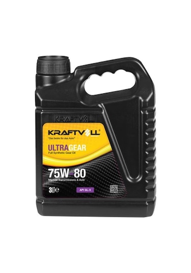Kraftvoll Ultragear 75W-80 Şanzıman Ve Dişli Yağı 3L