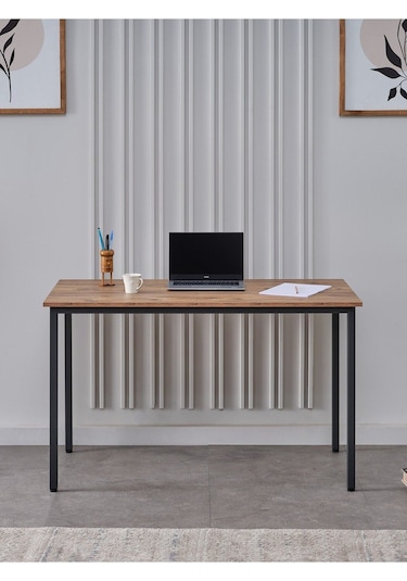 Sehpol Çalışma Masası 125x65 Cm Antrasit Atlantik Çam Antrasit - Atlantik Çam