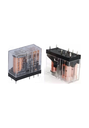Omron G2r-2-24vdc ,24vdc 2a2k/5a İnce-8-pin Röle