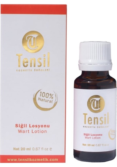 Tensil Siğil Losyonu Bitkisel Solüsyon Wart Lotion