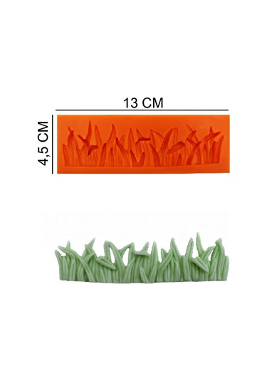 Çimler Silikon Şeker Hamuru, Sabun, Mum Kalıp