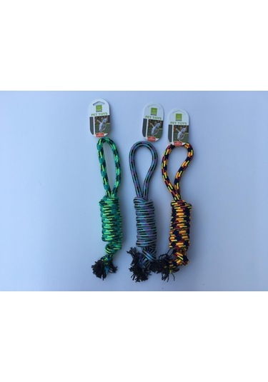 Nunbell Halat 47 CM Diş İpi Köpek Oyuncağı Çok Renkli