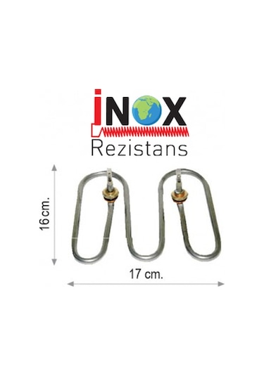 Semaver-Çay Kazanı Rezistansı 220V1000W Q8 5 Cr-Ni( Krom)