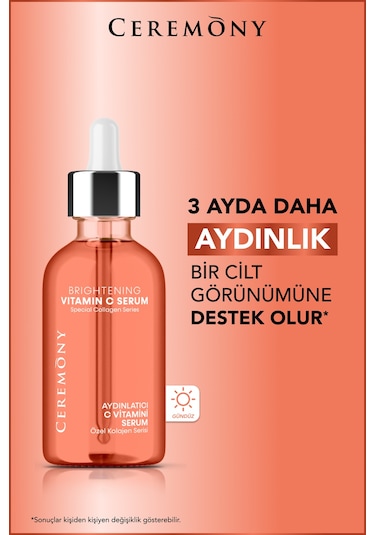Ceremony Aydınlatıcı Vitamin C Serum 30 ML