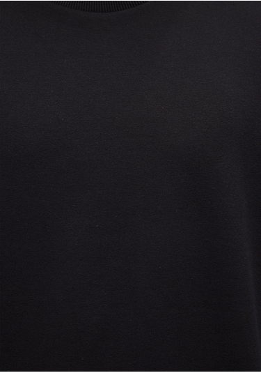 Mavi - Bisiklet Yaka Siyah Basic Sweatshirt 0s10276-900 Siyah