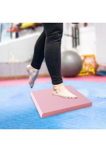 Suntek Egzersiz Dengesi Yumuşak Kalın Yoga Diz Yedi Pembe Pembe
