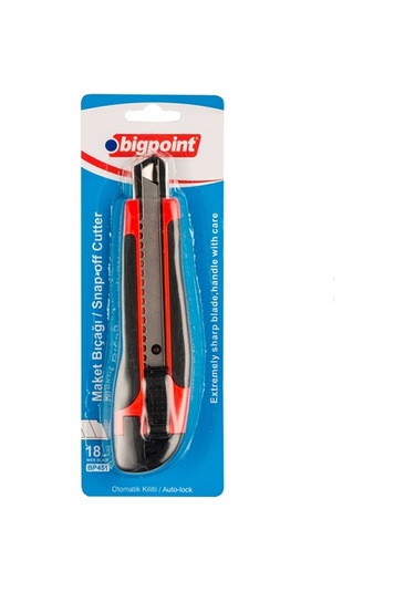 Maket Bıçağı Otomatik Geniş Bigpoint Bp451 Metal Ağızlı