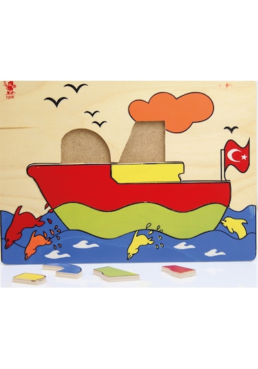 Gemi Ahşap Puzzle