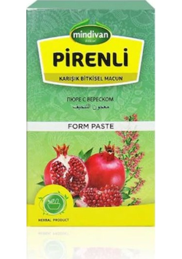 Mindivan Pirenli Form Karışık Bitkisel Macun 420 G