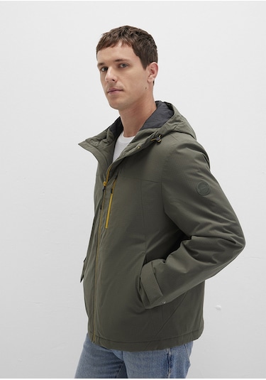 Mavi - Yeşil Ceket 0110606-88487 Yeşil