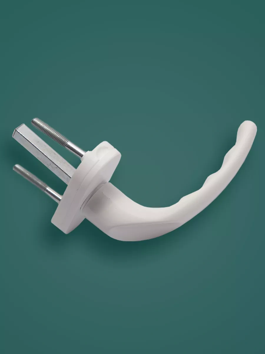 Furnituraok Plastik Pencere İçin Düz Beyaz Kol 41398120