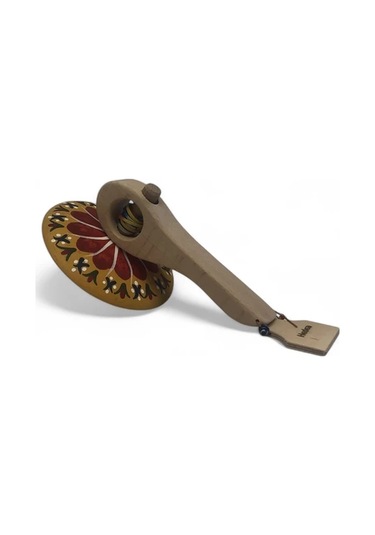 Çarkino Ahşap Topaç Sarı