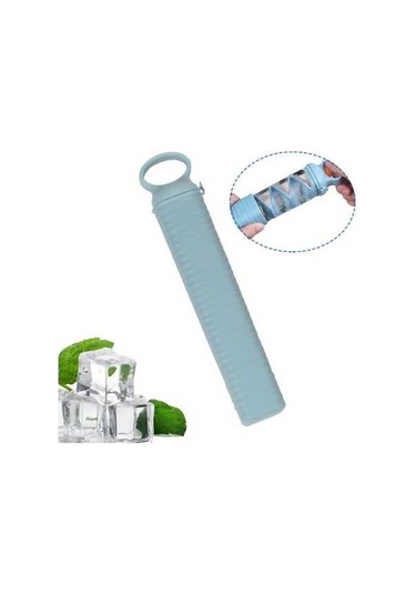 Pazly Çeşitli Şekilde Buz Küpü Kalıbı, Pratik Taşınabilir Gıda Sınıfı Pp+silikon Mavi Renkli Buz Kalıbı Çok Renkli