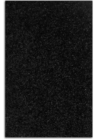 Simli Fon Kartonu 50x70 Siyah Rulo Şeklinde - 4 Adet