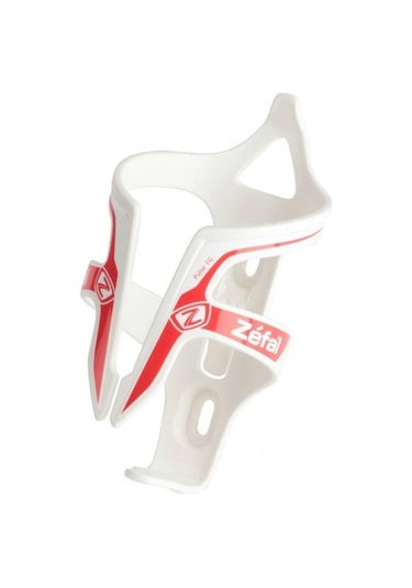 Zefal Pulse Fiber Glass Plastik Matara Kafesi Beyaz Kırmızı Beyaz - Kırmızı