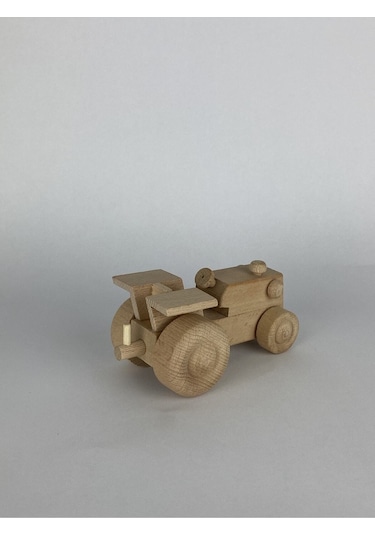 Ahşap Römorklu Oyuncak Traktör-9003029338070