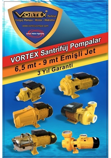 Vortex Cs 300 T 3 Hp 380V Sanayi 3"